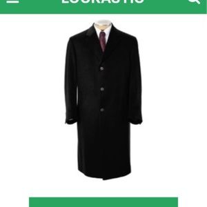 Jos a Bank 100% cashmere overcoat